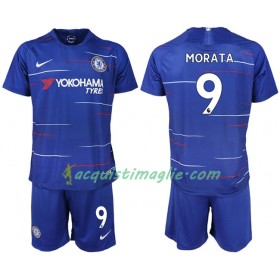 Divisa di Calcio Chelsea MORATA 9 Bambino Prima 2018/2019